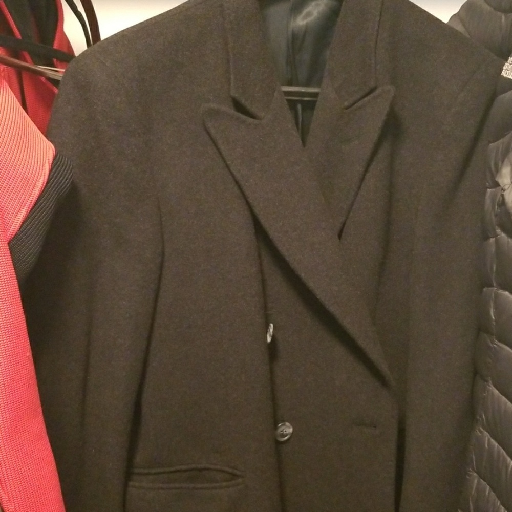 CASHMER WHOOL Over coat for suit